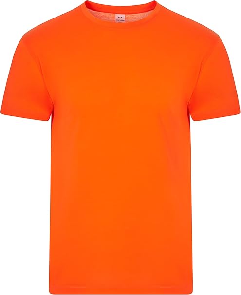 T-shirt a col rond et manches courtes Coupe reguliere